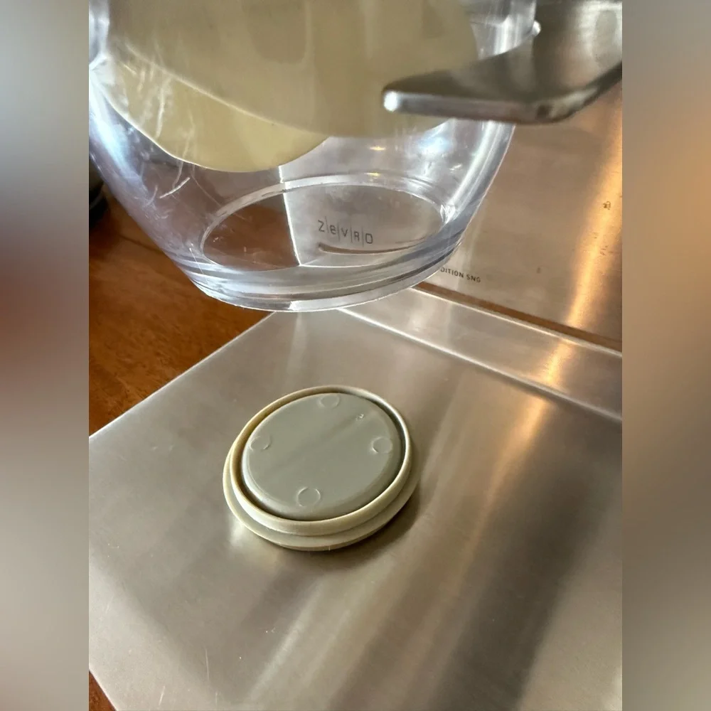 Stainless Steel and Clear Food Dispenser - Picture 5 of 10